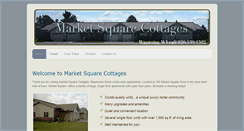 Desktop Screenshot of marketsquarecottages.com